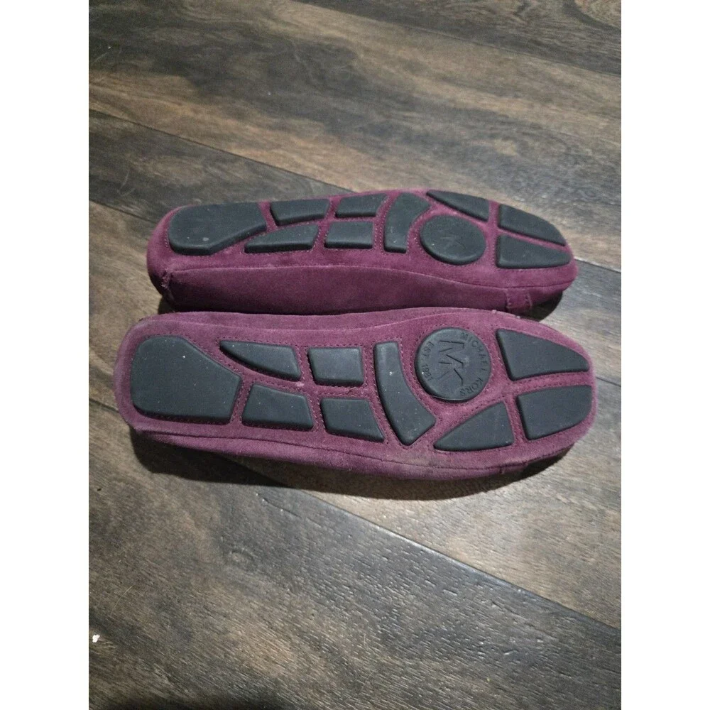 Michael Kors Women's Fulton  Purple Suede Flat Shoes Size 7